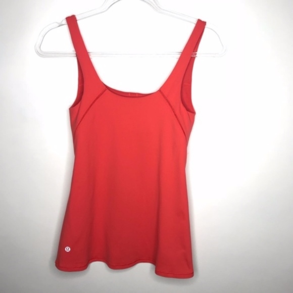 LULULEMON • Amala Yoga Tank Alarming Red Coral • 6 - Picture 4 of 7